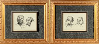 Classical Studies Framed Prints, Pair