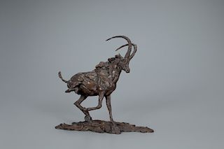 Gill Wiles (British, 1940-2014)  Sable Antelope