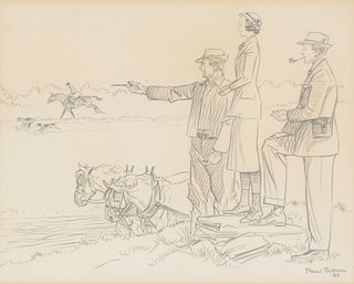 Paul Desmond Brown (1893-1958)  Four Drawings