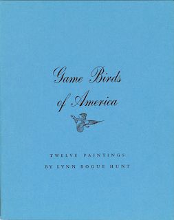 Lynn Bogue Hunt (1878-1960) Game Birds of America 