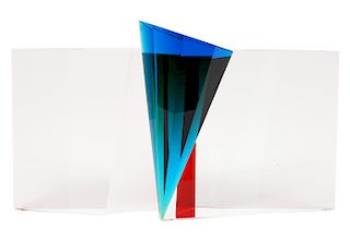 Martin Rosol Art Glass Sculpture