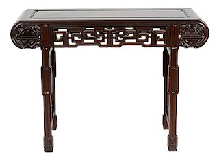 Chinese Altar Table with Greek Key Designs