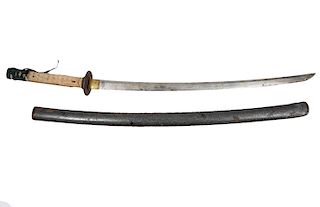 Katana Sword with Shagreen Handle