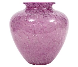 Steuben Cluthra Lilac Vase by Frederick Carder