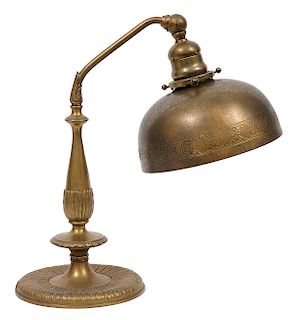 Tiffany Studios Bronze Desk Lamp