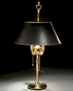 Continental Brass Four-Light "Lucerna" Lamp