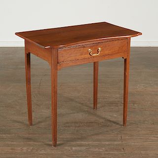 American Late Federal Cherrywood Side Table