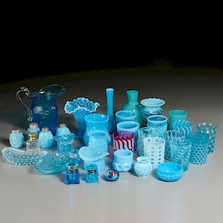 Victorian Art and Opaline Glass Collection