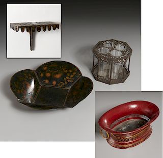 (4) Toleware and Metalwork Objects