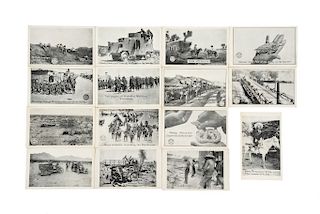Kavanaugh's War Postals. Escenas de la Expedición Punitiva contra Francisco Villa. El Paso, Texas, 1916. Postales. Piezas: 15