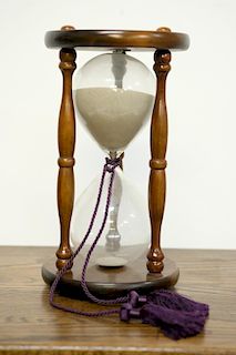 Large Table Hourglass 12.25" Tall