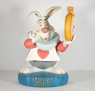 Disney White Rabbit Alice In Wonderland Big Fig