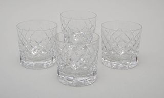 SET OF SEVEN CARTIER GLASS TUMBLERS
