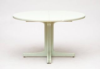 MODERN GREEN PAINTED DINING TABLE