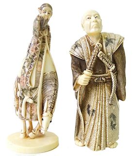 (2) Two Chinese Figures
