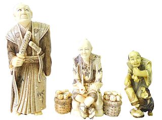 (3) Japanese Cared Figures