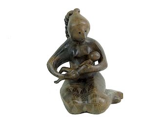 Large Max Kerlow Ceramic Mother And Child
