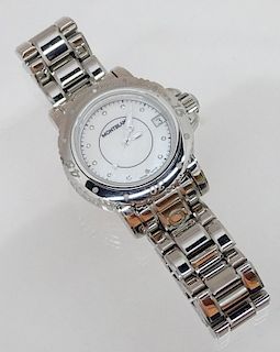 Mont Blanc Stainless Steel Watch