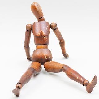 Wooden Mechanical Anatomical Figure