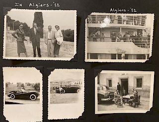 43 Photos from Algiers to Spain April 1952