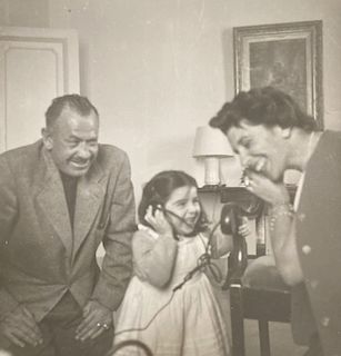 7 Photos John and Elaine Steinbeck - Spain 1954