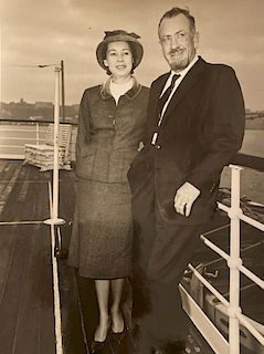 Photo of John and Elaine Steinbeck 1962-1963