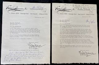 Letter to a Photographer in Steinbecks Hand 1-1963
