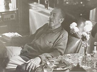 Three of the last photos of John Steinbeck