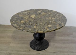 John Steinbeck's Marble Top Cocktail Table