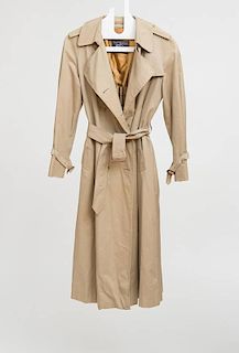BURBERRY LINED TRENCH COAT