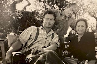 Photo of Elaine Steinbeck Filming Of Mice and Men