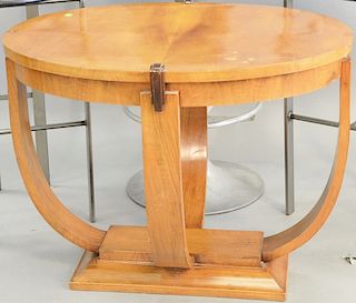 Art Deco table, circa 1920, bought Bolero Greenwich Village, table ht. 28 in., top 25 1/2" x 37".