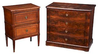 Two Period French Chests of Drawers