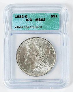 1882-O/O Morgan Dollar