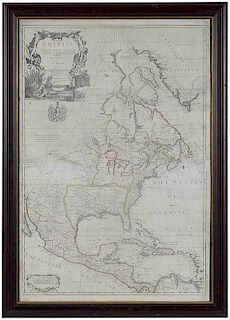 John Senex Map of North America