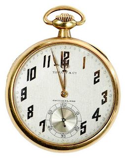 18kt. Agassiz Pocket Watch for Tiffany & Co.