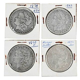 Silver Morgan Dollar Partial Coin Set