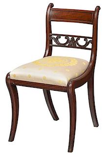 Fine Federal Side Chair, Savannah History