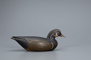 Wood Duck Decoy, Mark S. McNair (b. 1950)