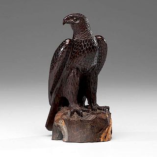 Folk Art Carved Eagle 
