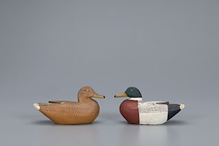 Miniature Mallard Pair, Thomas J. Fitzpatrick (1887-1958)