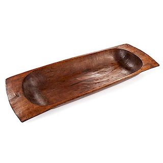 Carved Kneading Trough 