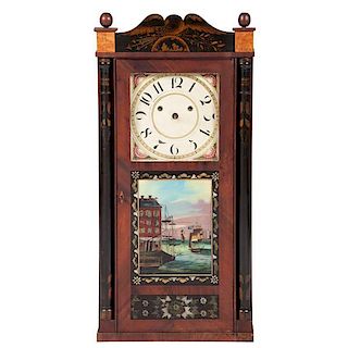 Silas Hoadley Shelf Clock 