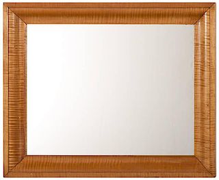 Tiger Maple Wall Mirror 