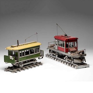 Model Trolley Cars by Cincinnatian Jim Heath 