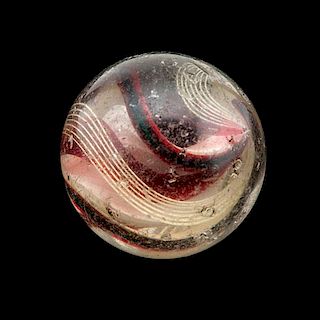 Divided Core Swirl Marble, 2.25 in. 