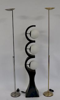 MIDCENTURY. Standing Lamp Together With A