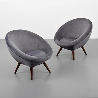 Pair of Chairs, Manner of Ico Parisi