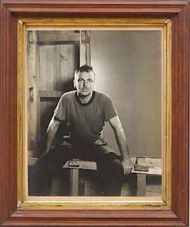 GEORGE PLATT LYNES (1907-1955): PORTRAIT OF JARED FRENCH