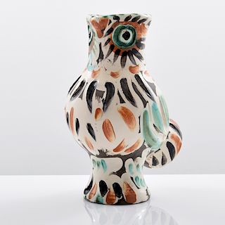 Pablo Picasso "Chouette" Vase/Vessel (A.R. 602)